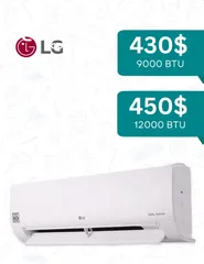  1 Ac LG dual Inverter 9000btu 12000btu 18000btu 24000btu
