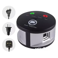  9 360 Degrees Ultrasonic Pest Repellers Electronic Rodent Repellers