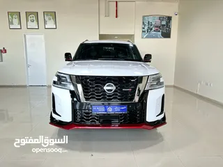  4 نيسان باترول نيسمو Nissan Nismo ابيض / احمر