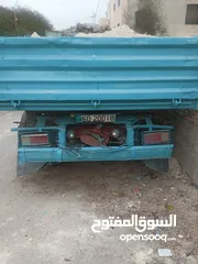  3 قلاب مرسيدس 1513 افطس صندوق حديد خمسة متر للبيع بسعر 5000