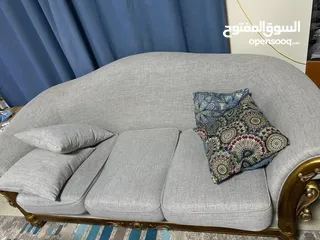  1 Vintage style sofa set with coffee table set