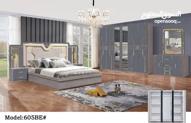  24 BEDROOM SET 7 PCS WITH MATTRESS/غرف نوم مع دوشج ۷ قطع مع ترکيب