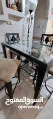  5 طاوله سفره حديد مع وجه سيكريت ثقيل مع 4 كراسي للبيع بسعر البلاش وبأقل من الشراء ب4 أضعاف السعر