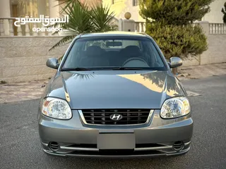  9 هيونداي أكسنت موديل 2004 وارد الشركة عداد 85 الف كم مالك واحد بحالة الوكالة