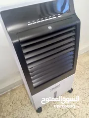  1 مكيف صحراوي حامي بارد يشتغل على الماء و الثلج ضد الربو و الحساسيه  السعر 75 دينار اردني