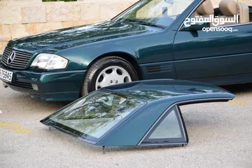  9 Mercedes SL320 1995 بحالة الوكالة