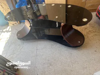  1 طاولة شاشة نصف دائرة