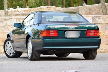  5 Mercedes SL320 1995 بحالة الوكالة