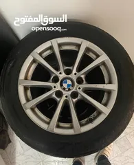  1 طقم جنطات مستعمل عدد 4 BMW اصلي / شركة