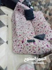  4 طقم كنب مستعمل بحاله جيده