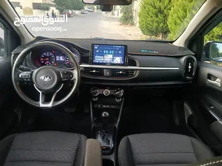  9 كيا بيكانتو 2019 بحالة ممتازة محرك 1250  فل كامل بدون جلد وفتحة