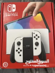  1 Nintendo switch oled / ننتندو سويتش اوليد طبعاً السعر شامل كل شيء !!