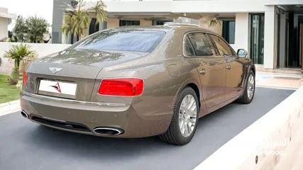  14 Bentley Flying Spur 2014 - GCC - No Accidents - Well Maintained - Clean Car