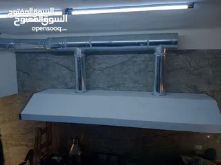  26 تجهيزات مطاعم ، دكت ، هودات ، مداخن ، جميع اعمال الستانلس  ، طاولات ورفوف ستانلس غذائي بجودة عالية