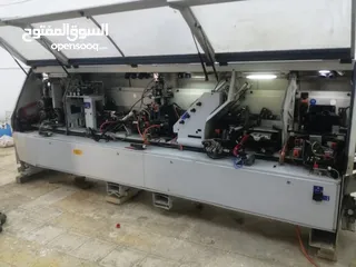  1 منشار قص خشب كمبيوتر و ماكينة تقشيط للبيع بحالة ممتازة يصلح لمنجرة كبيرة او مصنع
