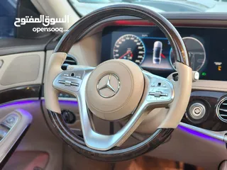  10 مرسيدس S450 موديل 2019 عداد 64 ألف وارد الكويت 3 أزرار شرط الفحص