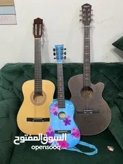  1 Acoustic guitars