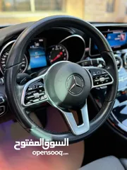  10 مرسيدس C200 مديل 2020 بحاله الوكاله ممشى قليل