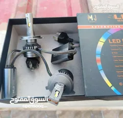  3 مسجل jvc مع جوز اضويه عدسات مع لد 65 واط قوي كثير