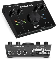  2 M-Audio AIR 192x6 USB C MIDI Audio Interface