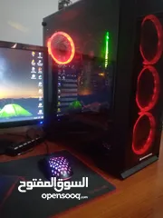  1 كمبيوتر للبيع استخدام العاب و دراسه ( او للبدل على بلايستيشن)