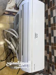  2 مكيف قطعتين نوع جنرال دريم واحد طن غاز محبوس مستعمل نظيف بحال الوكالة ((بسعر مغري جداً )).