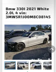  9 BMW 330 نظيفة جدا و حادثها خفيف جدا