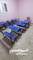  13 مقاعد مدرسيه وطاولات معامل ومعدات معامل تجهيز مدرسي كامل