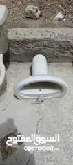 1 اطقم حمامات + باب المنيوم