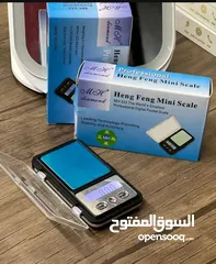  3 ورجعنا جددنا الكميات ميزان إلكتروني جيب صغير حساس بوزن بدقة 0.01 لغاية 100 متوفر تشكيلة موازين