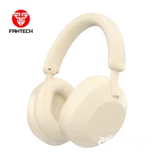  1 FANTECH GO TUNE WH06 WIRELESS HEADPHONE BEIGE
