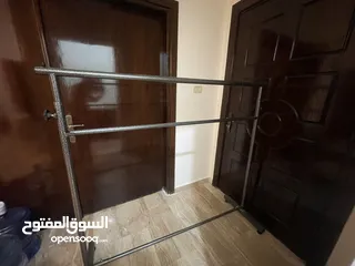  5 ستاند حديد طبقتين ثقيل للبيع بسعر د 10 طول 130 عرض 145  باراڤان خشب ديكور خشب ثقيل للبيع  ب 20 د