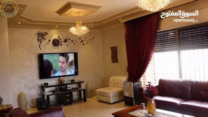  5 شقة مفروشة فاخرة للبيع في أم السماق الجنوبي  - خلف ال ( C-Town) طابق ثالث مع روف دوبلكس 290م
