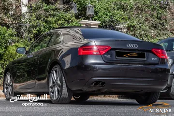  3 Audi A5 Coupe 2013 Quattro   السيارة وارد الشركة و قطعت مسافة 121,000 كيلو متر