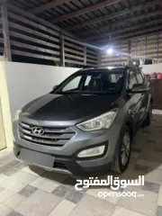  12 هونداي سنتافيه 2015 مطور 2000 ديزل اتوماتيك فل الفل بدون فتحه بسعررررر 66000 الف بسعرررر حرررق