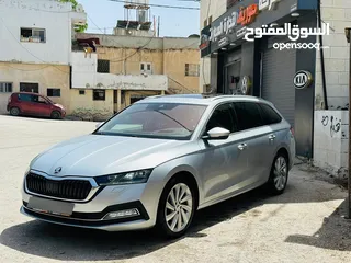  5 سكودا اوكتافيا 2020 عداد قليل فل الفل مع بانوراما