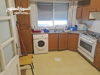  12 شقة مفروشة للايجار  او البيع في الرابية 3 غرف و حمامين و صالة برندة صغيرة