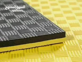  2 فرش ارضيات فوم لنوادي وصالات الحديد ورفع الأثقال تتحمل اوزان ثقيلة و تحمي من الصدمات