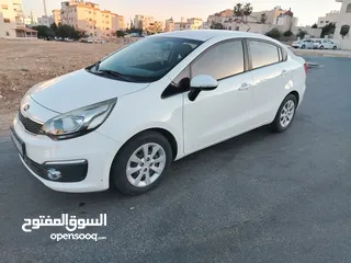  6 كيا ريو برايد 2017 وارد كوري فحص كامل بحالة الوكاله