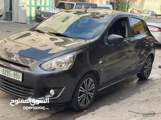  1 ميتسوبيشي سبيس 2014  بالكرتونة  جير عادي اقتصادية جدا