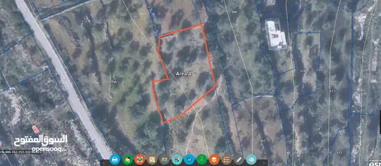  1 إعلان عنبيع دونم أرض في منطقة كفر عين محافظة رام الله. قطعة تصنيف ألف بسعر 32 ألف دينار فقط