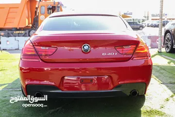  4 BMW 640 i 2013 GCC