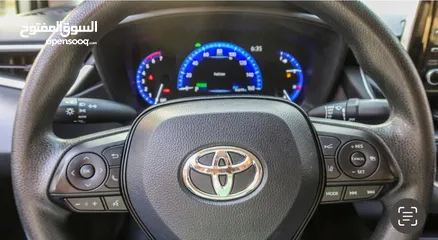  11 تويوتا كارولا هايبرد 2021 بحالة الوكالة Toyota corolla