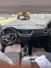  7 هونداي اكسنت 2019 فل كامل مع فتحه ماشي 50 الف فقط