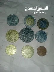  30 عملة مدية معدنية 100 ليرة
