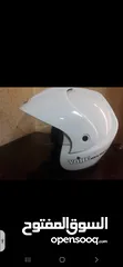  7 خوذة راس كاملة مسكره 
لون اسود