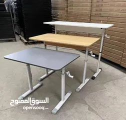  1 مكتب طاولة مكتب دراسي قابل للتعديل مكاتب مستورد مكتب موظف Manual بتصميم عصري يناسب التصاميم