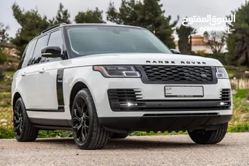  3 2019 Range Rover vogueرينج روفر فوج 2019 شاشات خلفيه اعلى صنف و مرشات كهرباء و 5 كاميرات عداد قليل