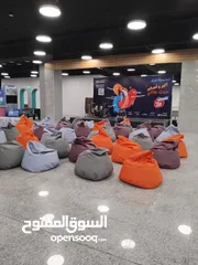  2 بفات beanbags للايجار اليومي /  beanbags rental / توصيل داخل عمان الغربية بدون مقابل ، free delivery