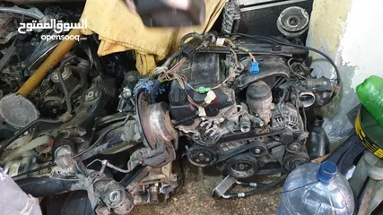  4 سيستم E90 316  كامل + عفشه كامله خلفي + كردان كامل + مساعدين امامي